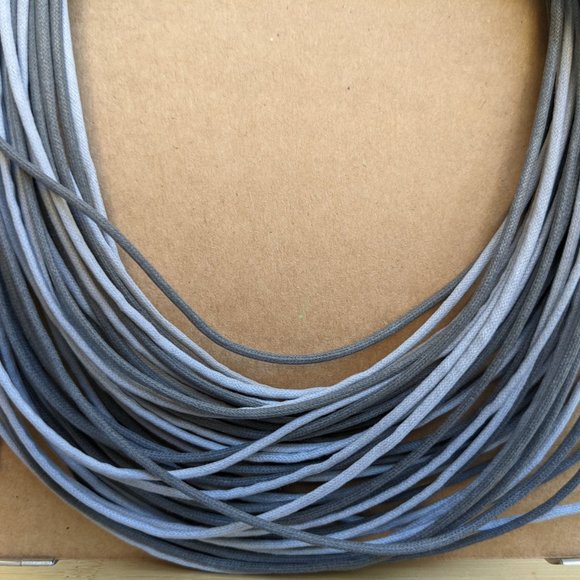 Leather multi-strand necklace with adjustable clasp NEW! - Picture 9 of 12